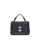 Zanellato Black Calf Leather Bos Taurus Handbag